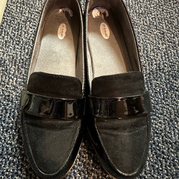 Black Patent Leather Loafers - Picture 1 of 6